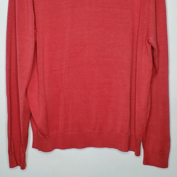 Brooks Brothers Men's Silk Blend Sweater Size XL Long Sleeve Polo Style Pullover - Picture 3 of 11